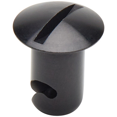 Dzus #5 Slotted Head Aluminium Black