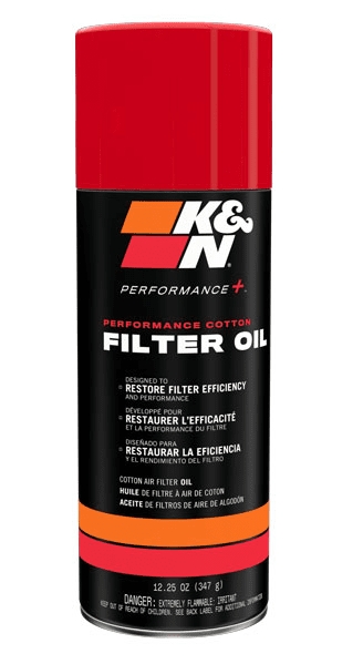 K&N Air Filter Oil Spray Red - 12.25oz