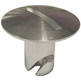 Dzus #6 Slotted Head Aluminium - Big Head