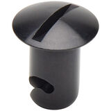 Dzus #5 Slotted Head Aluminium Black